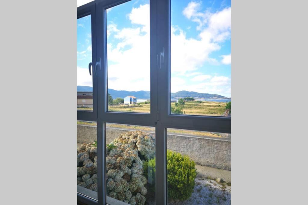 Apartamento Con Vistas Al Mar, Playa De Carnota! Bagian luar foto