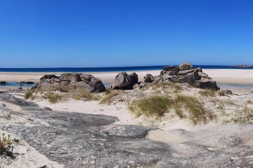 Apartamento Con Vistas Al Mar, Playa De Carnota! Bagian luar foto