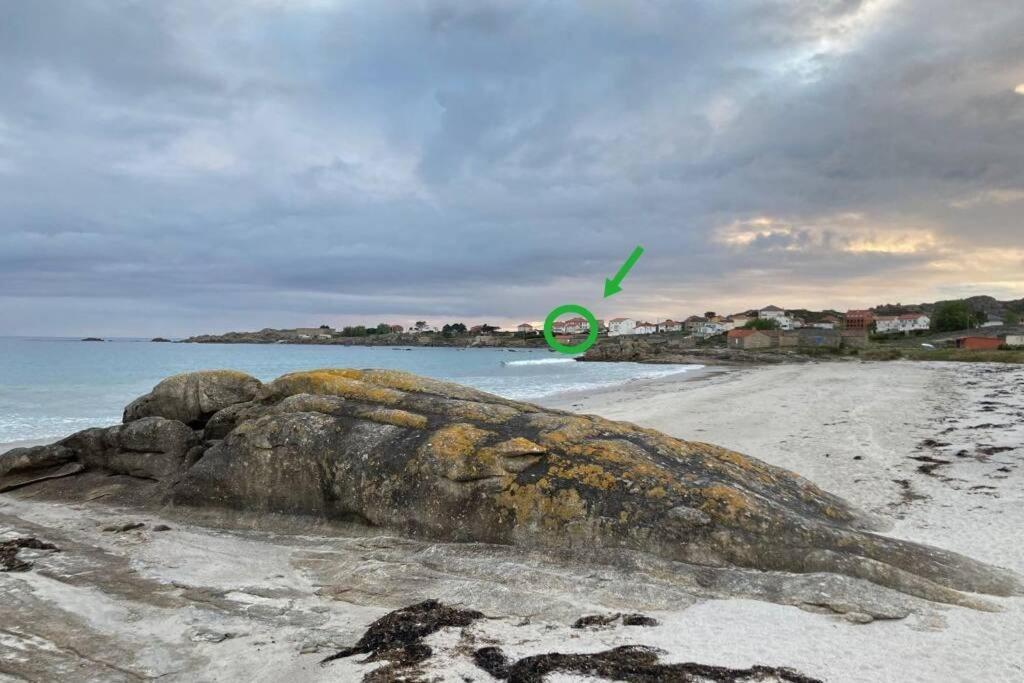 Apartamento Con Vistas Al Mar, Playa De Carnota! Bagian luar foto