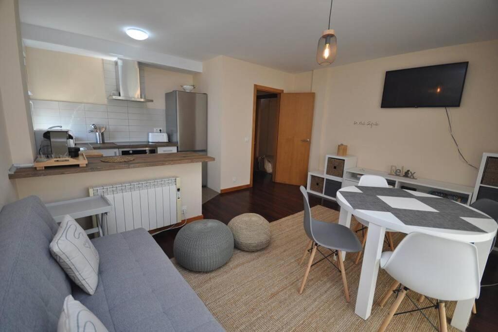Apartamento Con Vistas Al Mar, Playa De Carnota! Bagian luar foto
