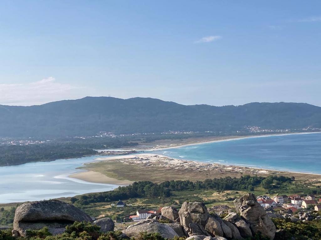Apartamento Con Vistas Al Mar, Playa De Carnota! Bagian luar foto