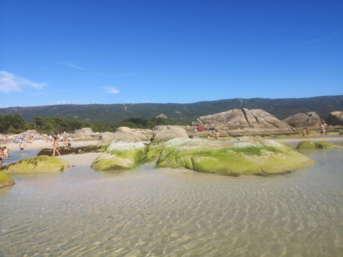 Apartamento Con Vistas Al Mar, Playa De Carnota! Bagian luar foto